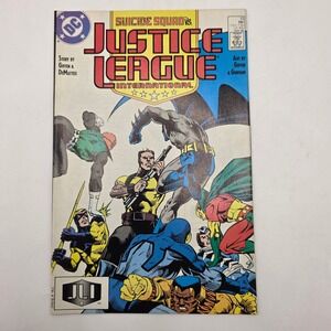DC Suicide Squad Comic Book #13 May 1988 Justice League International Copper Age